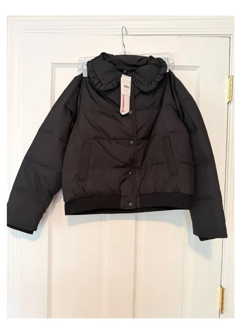 Girls NWT Sealed Black J.Crew Puffer Jacket Size XL Size 12-13